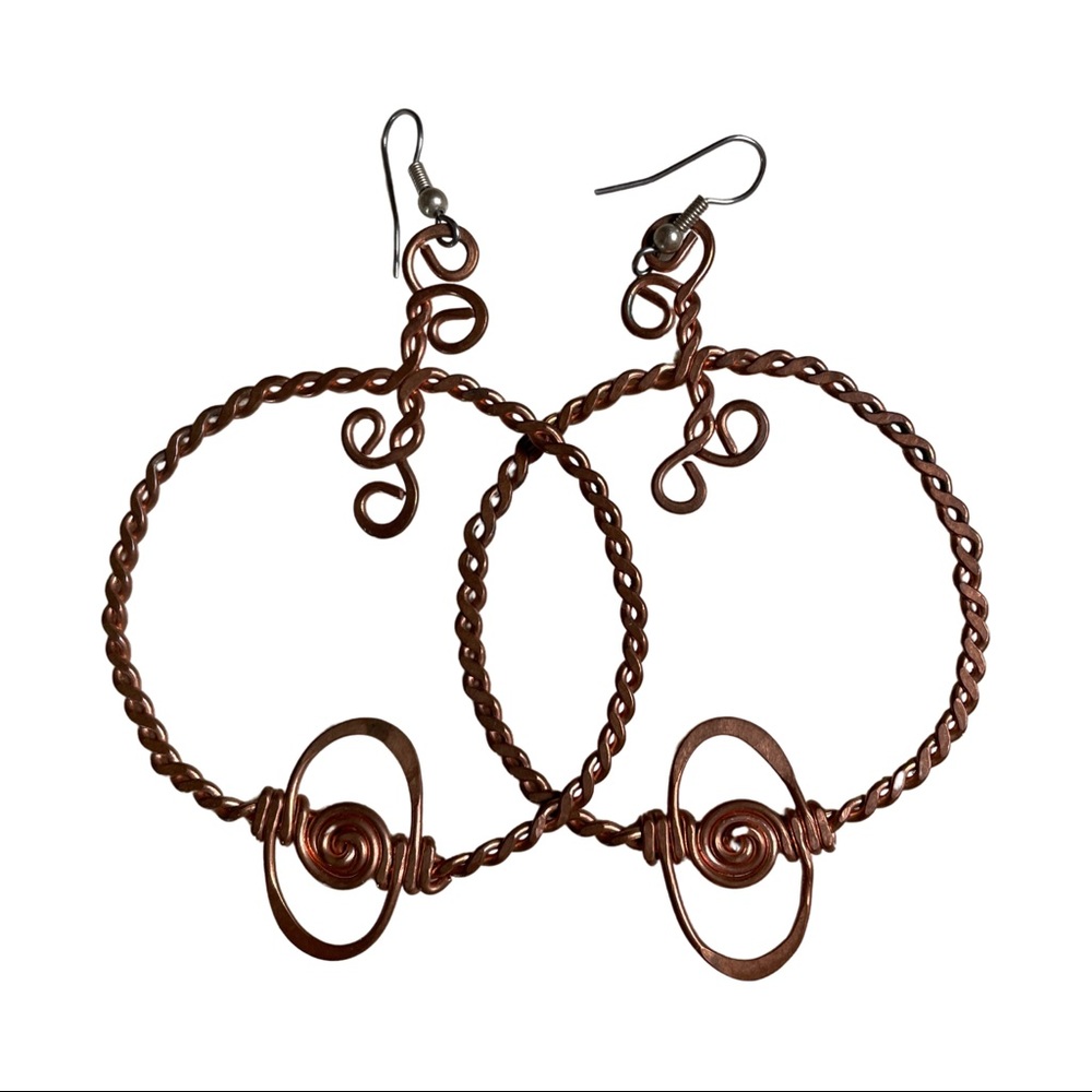 Copper Hoops! - Picture 2 of 4